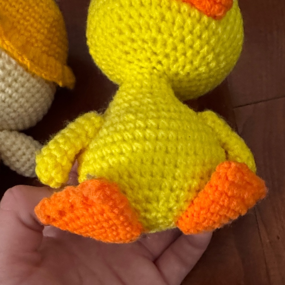 Crochet Duck Plush Toys set - Picture 6 of 9